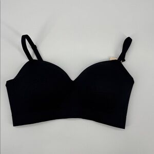 Truekind Supportive Comfort Wireless Shaping Bra in black size L NWT‎